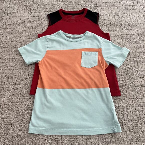 Lot Of 2 Boys Casual T Shirts Size Medium 8 Old Navy & Starter Brands. - Picture 2 of 16